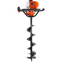 Tarière à essence 62cc avec foret de 150mm