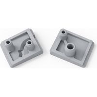 Roof Window Blind Brackets Replacement Set – Accessory Carrier Holders, Pick&Click / Slot Mount – Compatible with Roof Windows (1991–2013), for Blackout & Roller Blinds
