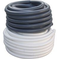 TUBO SANITARIO PVC FLESSIBILE 40MM GRIGIO - R/25 M
