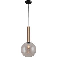 Lampe suspendue Ø 25cm Bella 2 Laiton doré avec verre doré - 2980-02-02-25