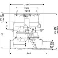 KESSEL 24125X Station de relevage anti-refoulement Pumpfix F
