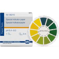 Papier indicateur spécial pH 6,4–8,0, rouleau