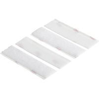 4 weiße Klettstreifen SCOTCH für den Innenbereich L.7,6 x B.19,0 mm SCOTCH