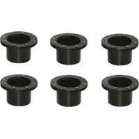 Lot de 6 connecteurs VIS INOX bàche passe paroi PVC 63 mm pour bassin