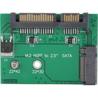 Carte d'extension M.2 NGFF vers SATA 2,5 pouces de haute qualité