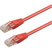 WP WPC-PAT-6U020R câble de réseau Rouge 2 m Cat6 U/UTP (UTP)