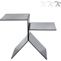 Table basse design en plexiglas transparent Bangles - Transparent Fumé