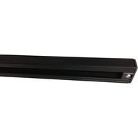 Silamp – Rail monophasé pour spot LED 2m noir – Support décoratif pour éclairage moderne – Installation en saillie ou suspension