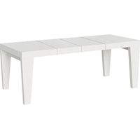 Table Extensible 200/460X90 Cm Spimbo Premium FrĂŞne Blanc