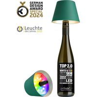 Sompex Top 2.0 Lampada per Bottiglie a Batteria RGBW Verde