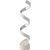 Lampe LED intégré Helix blanc ampoules 66cm