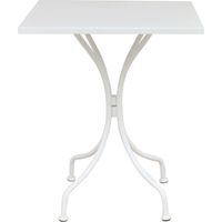 ROMANUS - set tavolo in metallo cm 60 x 60 x 72 h con 2 poltrone Maris