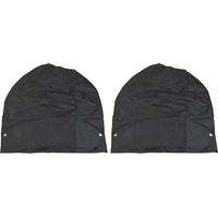 Heavy Duty Pack of 2 Wheel Covers, Suitable for RVs and Caravans, Protects Tyre from Environmental Damage, Fits 27–29 in (72.5 cm) Tyres, UV/Dust Protection