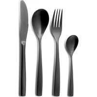Comas Barcellona set posate 24 pz Inox PVD nero professionale