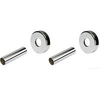 LLAVISAN L305904 Kit Cubretubos Redondo Para Secatoallas Cromo - ref: L305904