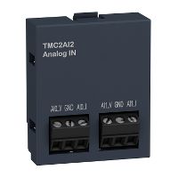 Cartuccia M221 - 2 input corrente analogica - estensione I/O - TMC2AI2