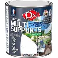Oxi TOP3 peinture satinée multi-supports crème 0.5 L