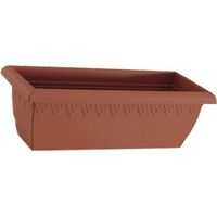 Rechteckiger Gardenien-Pflanztopf aus Kunststoff 58x24x19cm 509 058