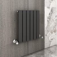 600 x 408mm Single Designer Flat Panel Central Heating Radiator ANTHRACITE