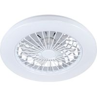 PLAFONIERA C/VENTILATORE LED 45W D 48CM STELLATO Q.TA 2