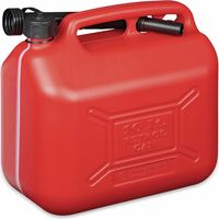 IWH Benzinkanister 10 l, rot, mit Füllstandsanzeige