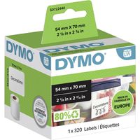 DYMO LW - Multi-Purpose Labels - 54 x 70 mm - S0722440 Bianco Etichetta per stampante autoadesiva