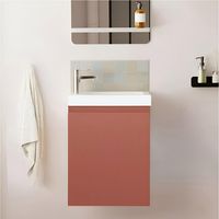 Lave-mains LISA suspendu avec robinet chromé