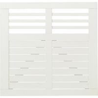 Plus Tor Decora 100 x 95 cm RAL 9010 Weiß