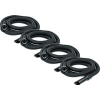 vhbw 4x Tuyau compatible avec Numatic Charles, CT370-2, ERP180-11, ERP180, George, 903146, AS0 aspirateurs - 3,5 m, avec raccord circulaire 32mm