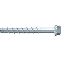 Fischer Viti per Calcestruzzo UltraCut FBS II 10x140 85/75/55 US con Testa Esagonale e Rondella Integrata per Fissaggio e Rinforzo Solai in Cemento, Riultilizzabili, per Zona Sismica C1 e C2, 50 pz