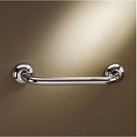 Barre Maintien Droite 30cm Laiton Chrome Sécurité Et Robustesse En Laiton Chromé. - Pellet