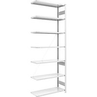 eurokraft pro Scaffale a innesto per magazzino RAL 7035