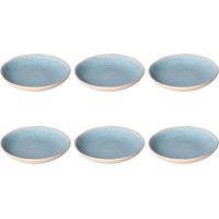 Set di piatti da zuppa Novastyl Azzurro blu 21 cm