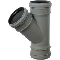 BRAGA A DOPPIO INNESTO ""EUROPA"" Ø110 mm - 45°
