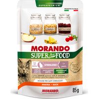 CIBO GATTO MORANDO S/FOOD STERIL.85 G ANATRA Q.TA 24