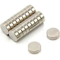 Aimant néodyme 25 aimants néodyme N52 disque 8x3mm