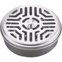 Stainless Steel Mosquito Spiral Holders for Mosquito Coils, Spiral Mosquito Repellent Coil Holder for Home, Garden, Camping, Fishing, Travel, Outdoor (1 Pieces)