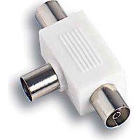 ADATTATORE DOPPIO COASSIALE TV FME - SPINA - PRESE 2 MM 9,5 OHM 75- 10 pezzi
