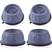 4 tapis de pied de machine à laver pour anti - vibration, anti - marche, anti - bruit, anti - dérapant, anti - vibration tapis de pied de machine à laver en caoutchouc