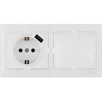 Kit Interruttore Solera ERP Bianco USB 10,5W