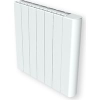 Carrera – Radiateur électrique blanc 1500W – Inertie céramique – Thermostat LCD – Certification NF