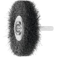 Lessmann Schaft-Rundbürste Stahldraht 0,20 mm, Bürsten-⌀xBesatzbreite: 70X16 mm