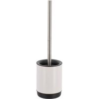 Brosse wc metal/pp avec brosse en tpr - blanc - Tendance