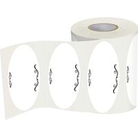 Rolle mit 500 Selbstklebenden Labels and Handgemachte