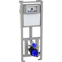 KK-POL Stèle Murale Incolore pour Toilettes Suspendues