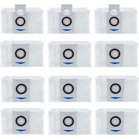 Lot de 12 sacs aspirateur pour Ecovacs Deebot X1 Omni / X1 e Omni, accessoires de rechange