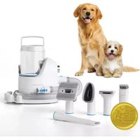 Neakasa - Kit di toelettatura P2 Pro 5-in-1 con aspirapeli per cani / gatti