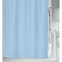 Rideau de douche Polyester MAYA 240x200cm Bleu Clair Spirella