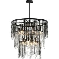 LAMPE CRISTAL APP1314-CP BLACK