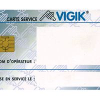 Servicekarte Comelit ds centrales Programmierung Zugangskontrolle
